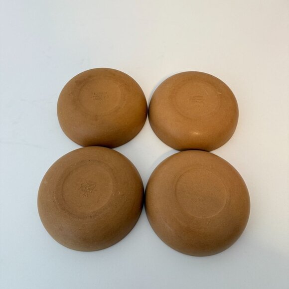 Vintage Elligners Atized Wood Bowls #60 Set Of 4 - Picture 4 of 8